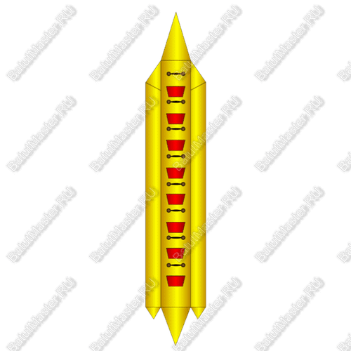 Банан, мест для посадки: 8, усиление дна "Стандарт"