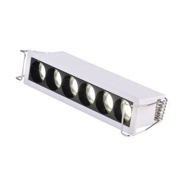 Встраиваемый светильник 7W 4000K ST762.542.07 чёрный ST-Luce