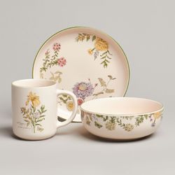 НАБОР ПОСУДЫ LEFARD "SPRING FLOWERS" 3 ПРЕДМЕТА (КОР=8НАБ)