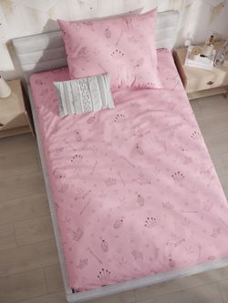 Наволочка комплект 2шт бязь Сказка "Принцесса" 30х30 см на молнии