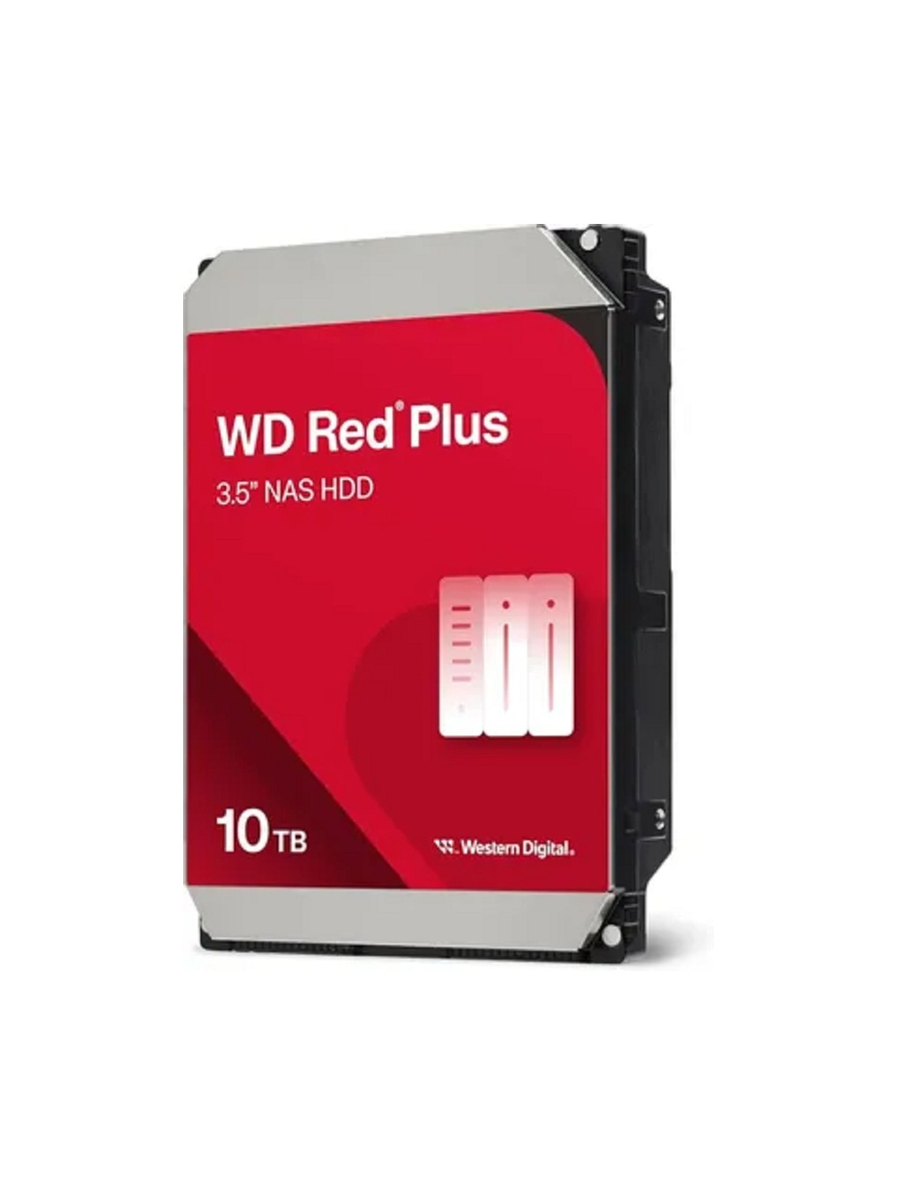 10TB WD Red Plus (WD100EFGX) {Serial ATA III, 7200- rpm, 256Mb, 3.5", NAS Edition}