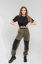 Флисовый костюм женский комби