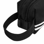 Пенал мягкий 2 отделения 230*100 Brauberg с ручкой, черный, ткань