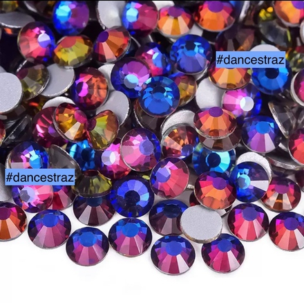 Стразы клеевые, Blue Volcano, P70, SS20, 1440, (F2)