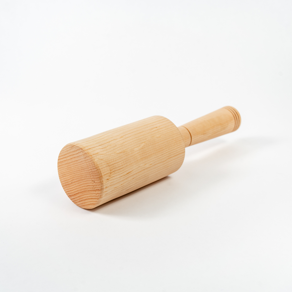 Деревянная толкушка для овощей из древесины кедра RP51