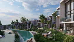 ЖК "CASA DEL MARE" Северный Кипр, район Esentepe. Расположен в элитном районе Северного Кипра, на берегу Средиземного моря, с собственной лагуной 20 минут до столицы