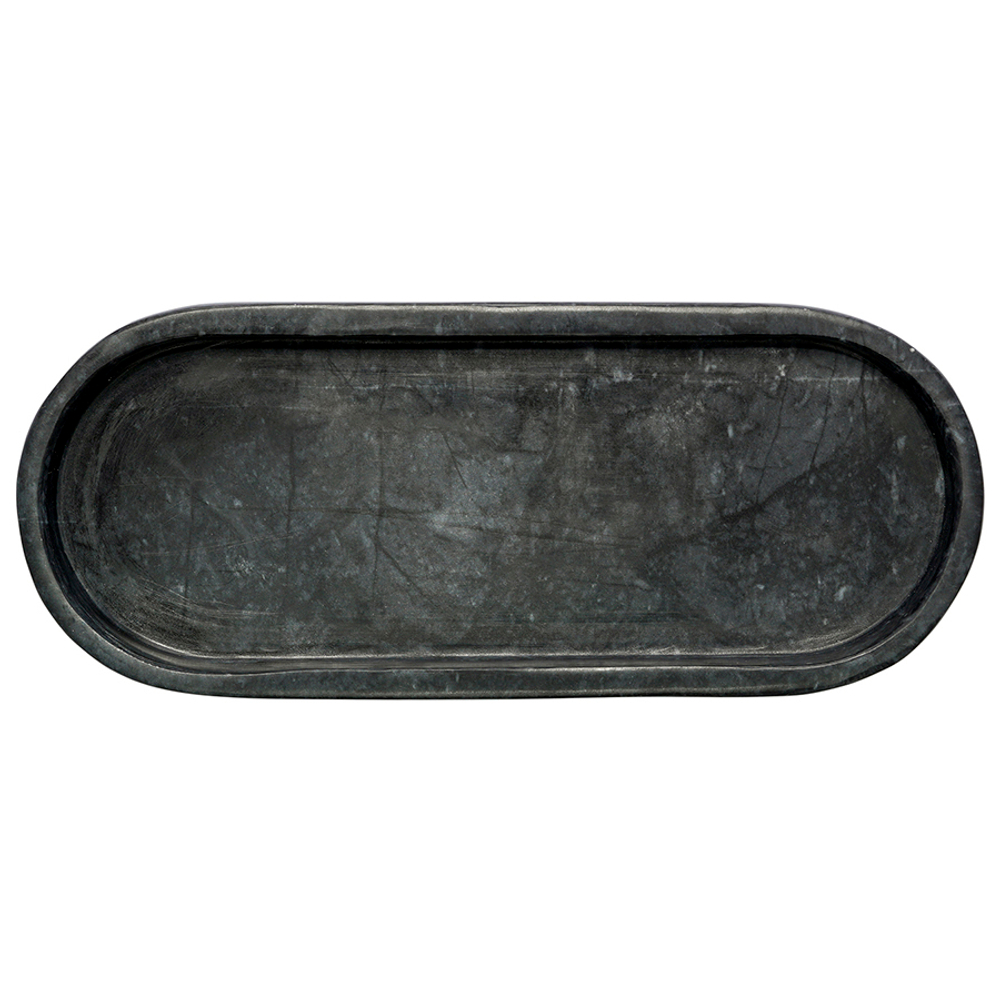 Поднос 25х10см Bergenson Bjorn Marm черный