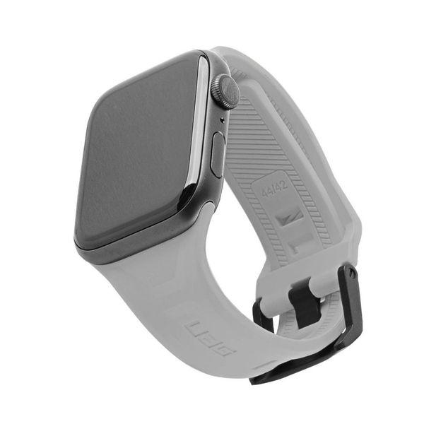 Ремень силиконовый UAG Scout Silicone для Apple Watch 44/42 cильвер (Silver)