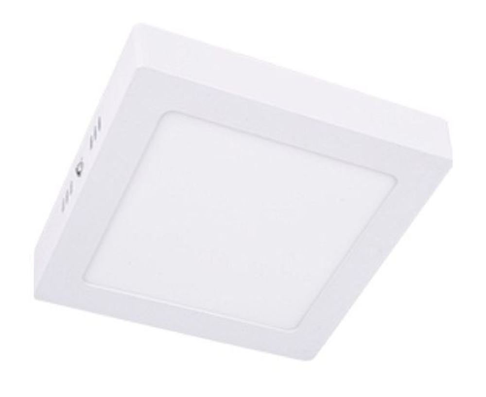 Ecola светильник накладной светодиодный даунлайт 12W 6500K 6K квадрат 170x170x32 матовый DSSD12ELC