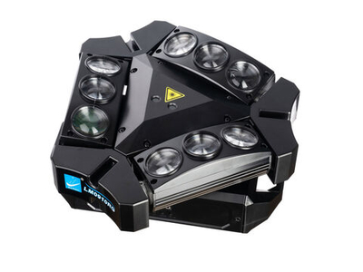 Светодиодный эффект "паук" 9*10 RGBW + лазер, Big Dipper