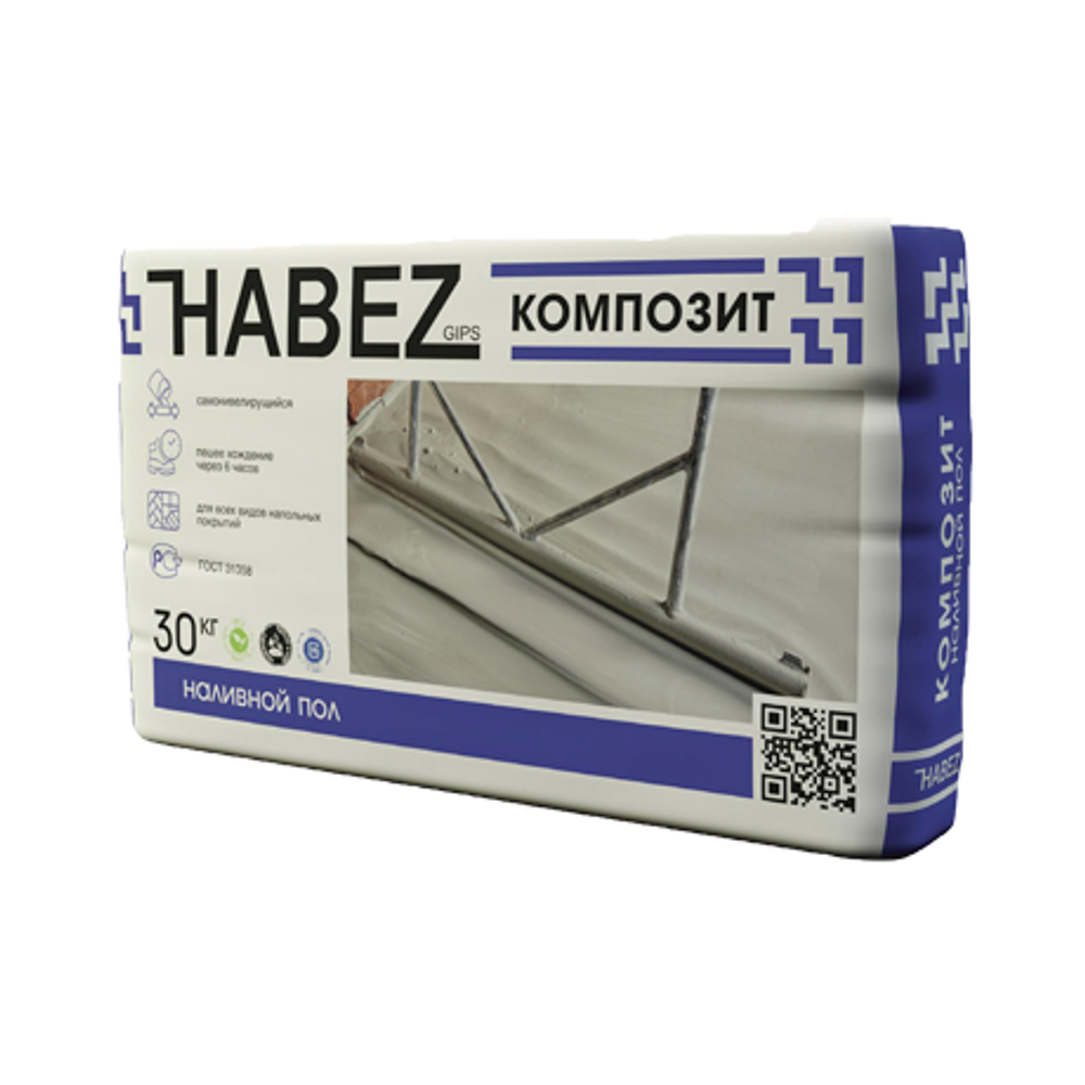 513 Наливной пол Habez КОМПОЗИТ 30кг (3-70мм)