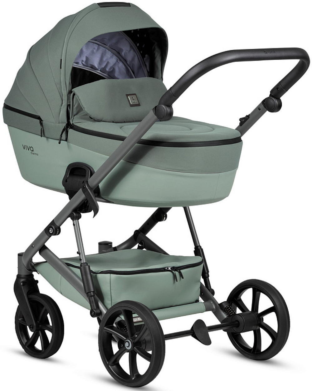 Детская коляска Tutis Viva 6 Plus Essential 2 в 1 1612039 Sage