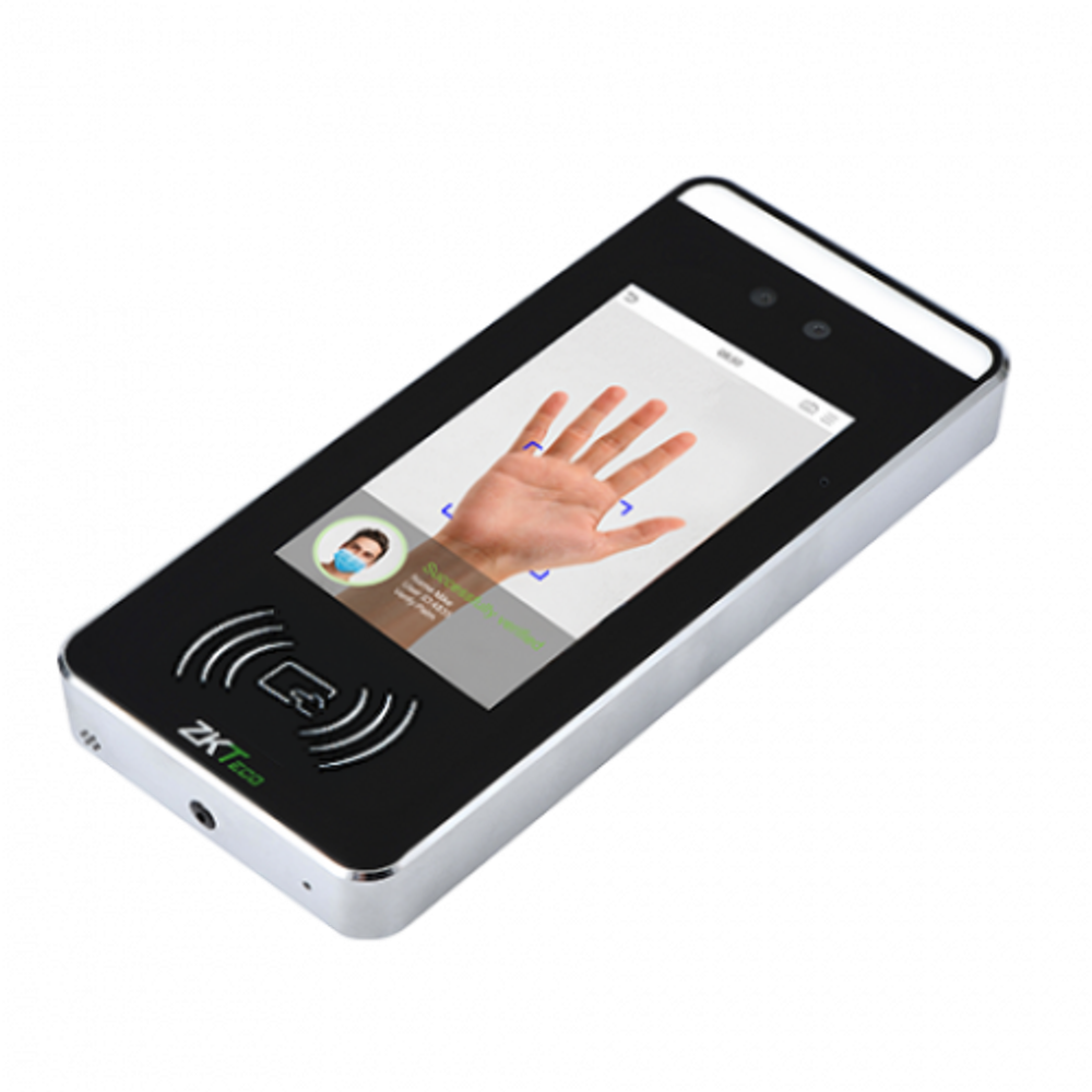 Биометрический терминал СКУД распознавания лиц и считывателем карт SpeedFace-V5L-RFID