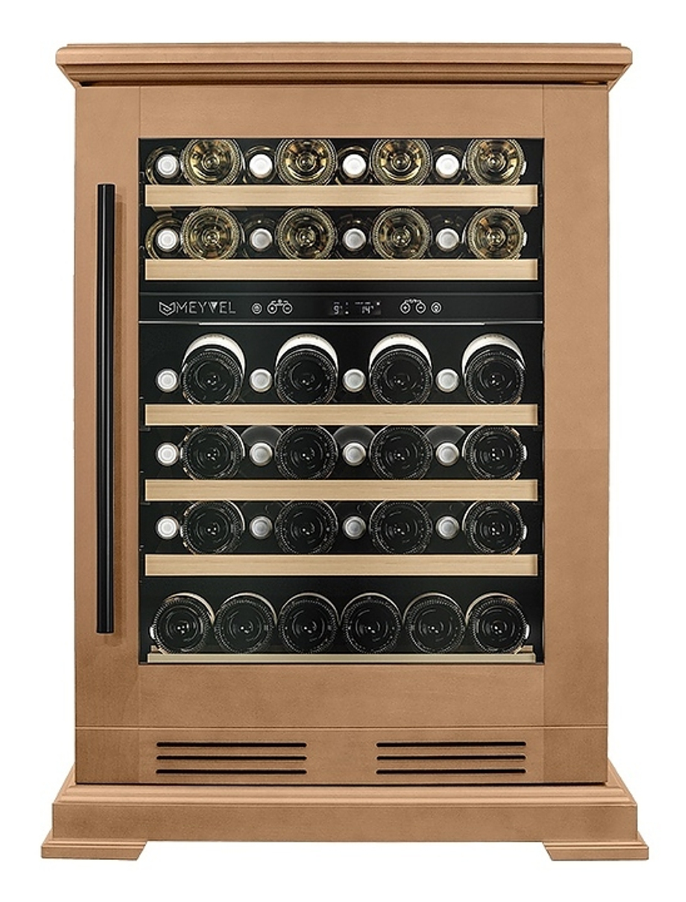 Винный шкаф MEYVEL MV46PRO-KBT2 Натуральный бук