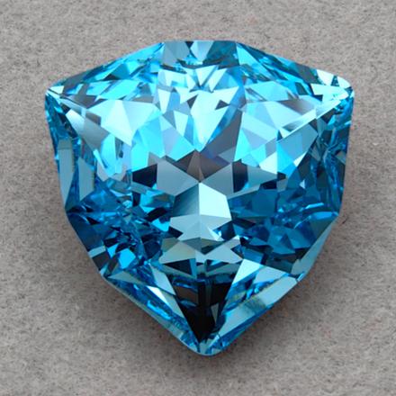 Swarovski 4706 Trilliant FS, Aquamarine F