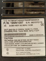 Danfoss VLT2875PT4B20STR0DBF00A00C0 195N1097* б/у