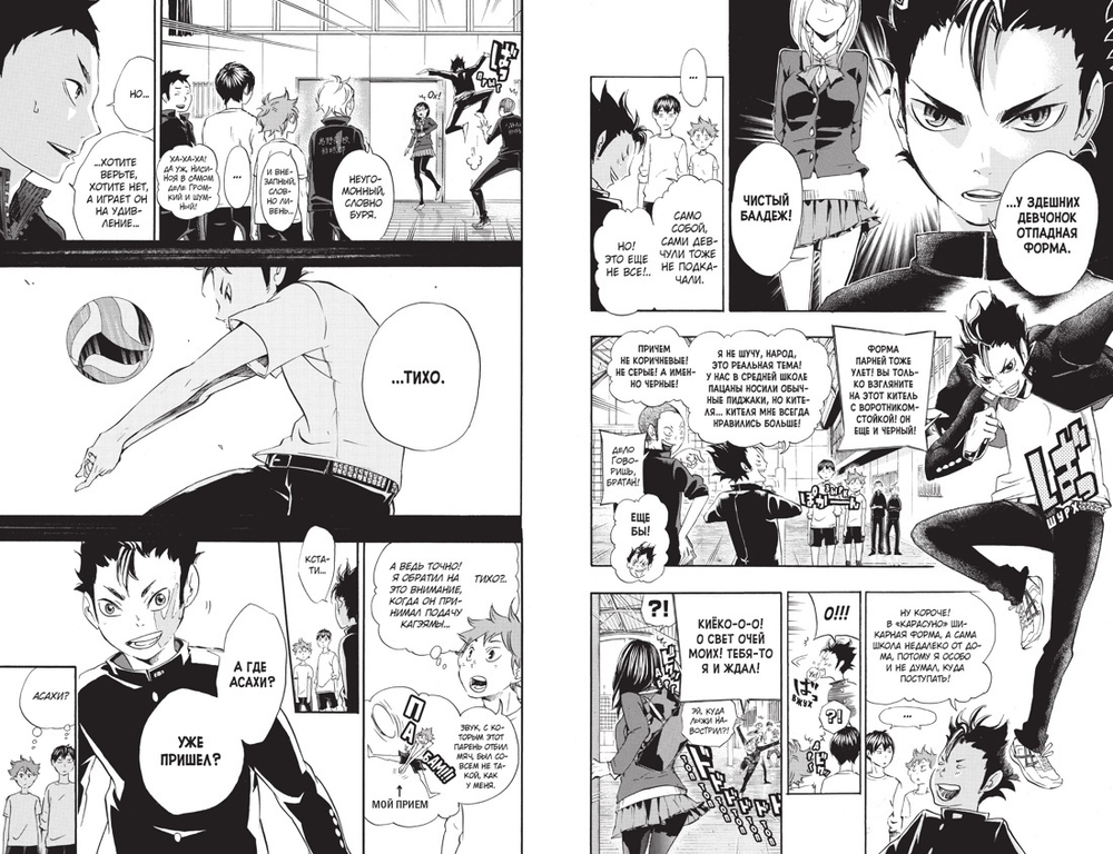 Волейбол! Книга 2. Вперед, команда Карасуно! Соперники