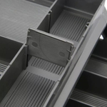 Ящик рыболовный для хранения снастей трехполочный синий