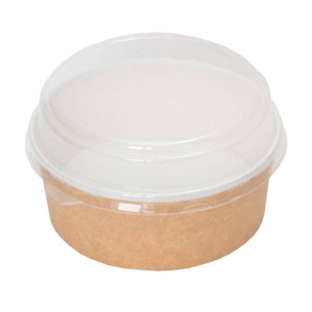 Упаковка OSQ Round Bowl 1000 мл c крышкой для каши/супов/салата