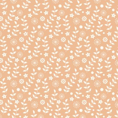 Розовый цветочный орнамент