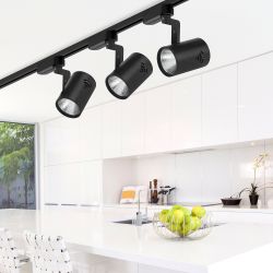 Трековый светильник однофазный ЭРА TR1-1040 BK светодиодный 10Вт 4000К черный