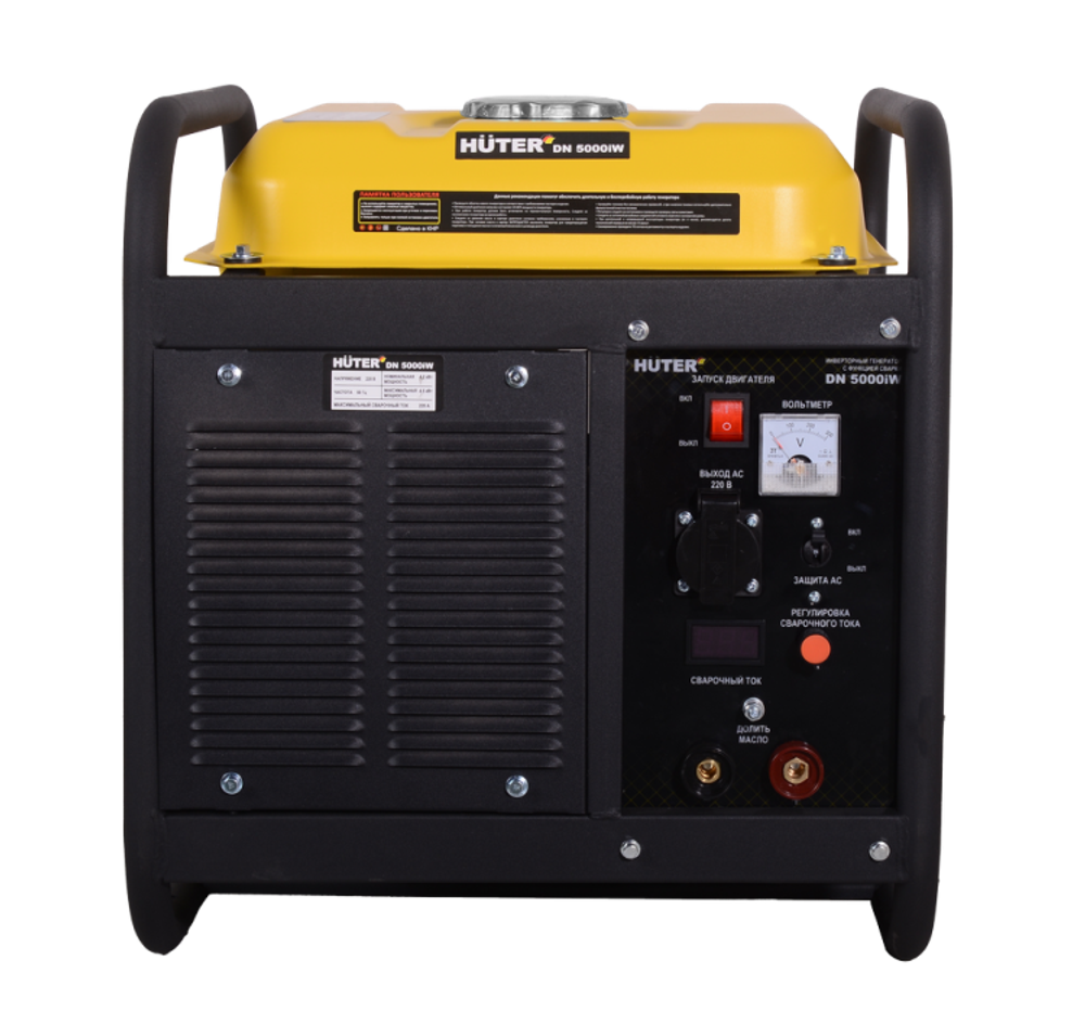 Электрогенератор инверторный Huter DN 5000iW (с функцией сварки)