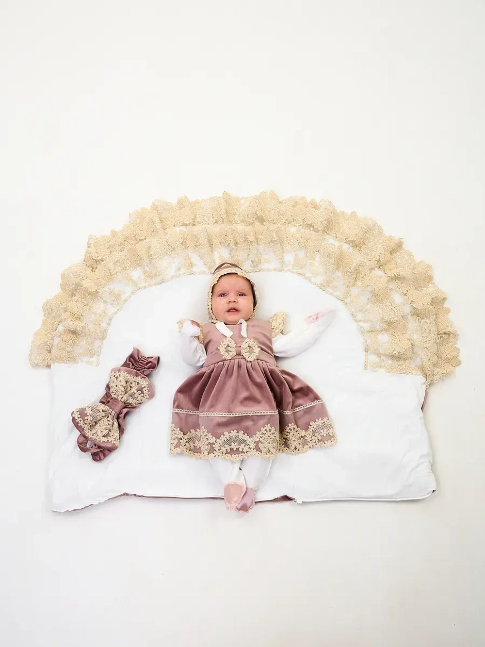 Комплект выписку новорождённому зимний