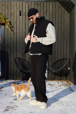 Брюки черные прямые "Black"