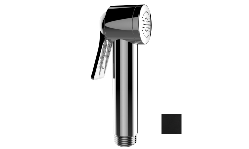 Bossini Apice лейка гигиеническая, цвет чёрный матовый