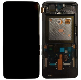 Дисплей для Samsung A805F (A80) модуль Черный - OR (SP)