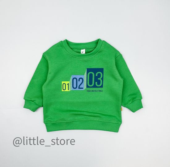 Свитшот из футера, Зеленый