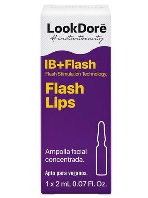 LookDore LOOK DORE IB FLASH AMPOULES FLASH LIPS концентрированная сыворотка в ампулах для губ 1х2мл