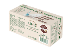 LINO Прокладки гигиенические ежедневные женские хлопковые ультратонкие, 60шт., блок 15шт.