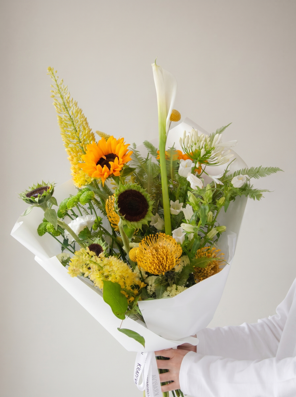 с подсолнухом