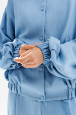 1977 Блузон женский (голубой джинс)