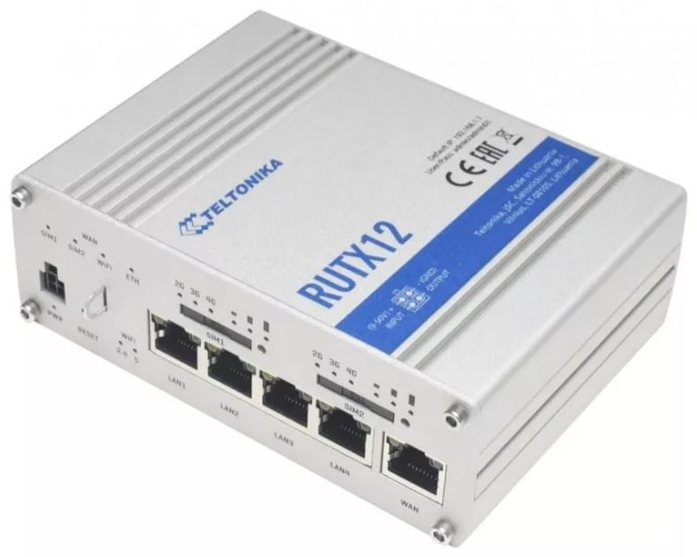 Маршрутизатор Teltonika RUTX12000000
