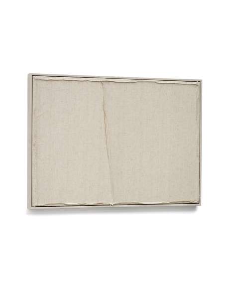 Maha Картина Белая с горизонтальной линией 52 х 72 см