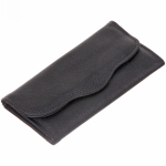 Кошелек женский «Egoistka», 3 кармана, цвет черный, коричневый, красный и пудровый, 19,5*9*1,5см