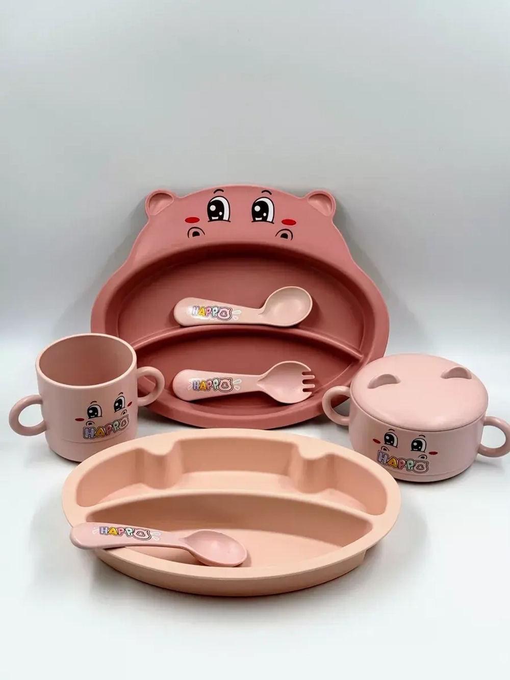 Набор для кормления бамбуковый детский от 6 месяцев новинка