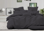 Комплект постельного белья 1,5 Страйп-сатин, графит
