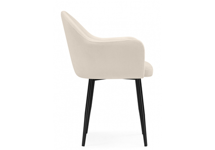 Стул на металлокаркасе Woodville Морено marseille 2, черный