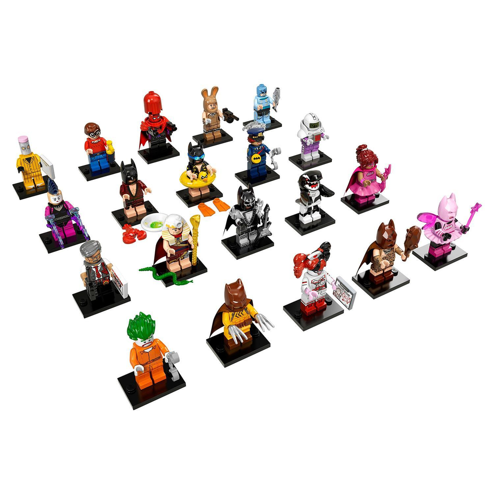 LEGO Minifigures: Минифигурки Batman Movie серия 1 в ассортименте 71017 — Minifigure The LEGO Batman Movie Series 1 Complete Random Set of 1 Minifigure — Лего Минифигурки