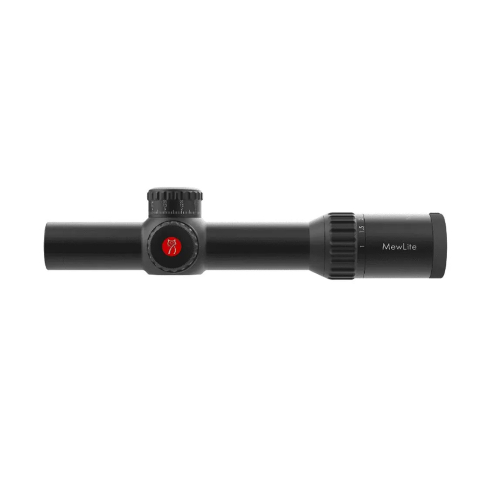 Оптический прицел Mewlite 1-10x28, FFP, 34 мм, IR, ED ( установка на Hatsan 125 / Сетка BDC / с подсветкой )