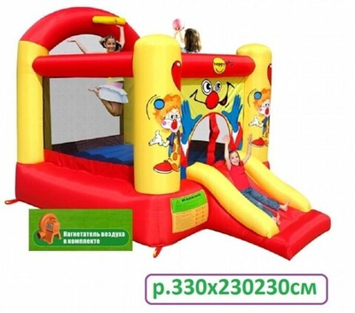 Батут Happy Hop Забавный клоун