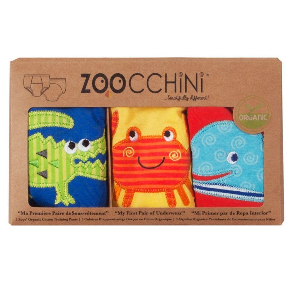 Многослойные трусы Zoocchini для мальчиков. Океан