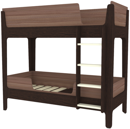 Кровать двухъярусная КарИВи Лотос Венге Бодего Темный