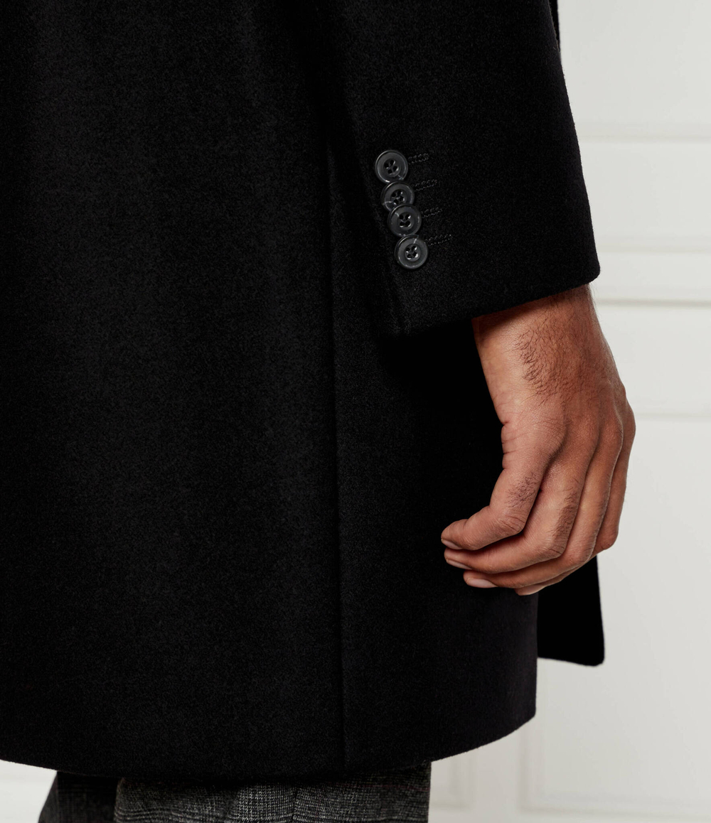 Шерстяное пальто Milogan2441 HUGO - черный(50528836)