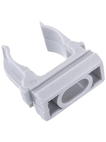 Крепеж-клипса для труб d16 мм (100шт в уп) Урал ПАК серая