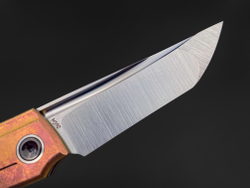 Складной нож Common M390 CrystalTi orange
