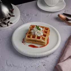 Блюдо круглое d 22,6 h3 см White Moon P.L. Proff Cuisine [4]